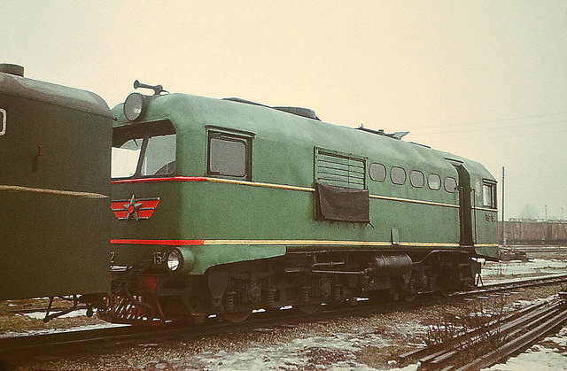 SZD TU2-154 at the Panevėžys station (05.01.1974).jpg (373.41 КБ) Просмотров: 4900 SZD TU2-154 at the Panevėžys station (05.01.1974).jpg
