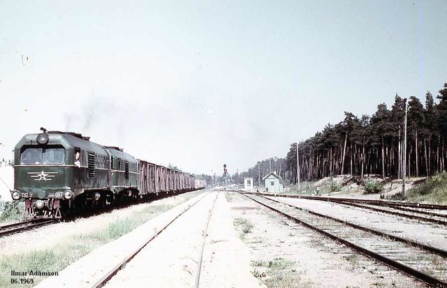 SZD TU2-097 at the Liiva station (06.1969).jpg (52.55 КБ) Просмотров: 4762 SZD TU2-097 at the Liiva station (06.1969).jpg